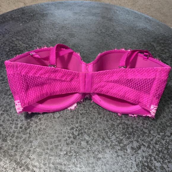 Victoria's Secret Dream Angels Multi way/ Multi options 34DD bra Pink Flowers - Picture 6 of 10